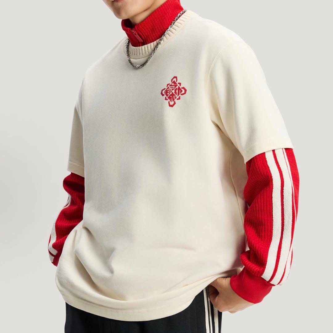 新品XS Adidas FW25 CNY 馬年限定 半袖Tシャツ KT0713