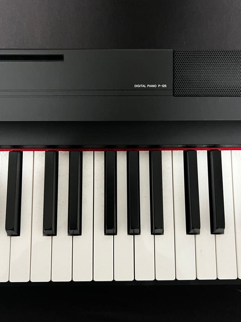 YAMAHA P-125WH 電子ピアノ 88鍵盤 ブラック ヤマハ