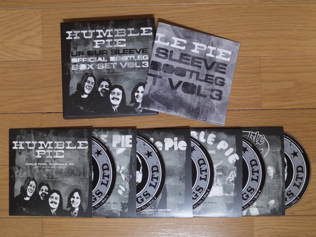 HUMBLE PIE OFFICIAL BOOTLEG BOX Vol.1～4
