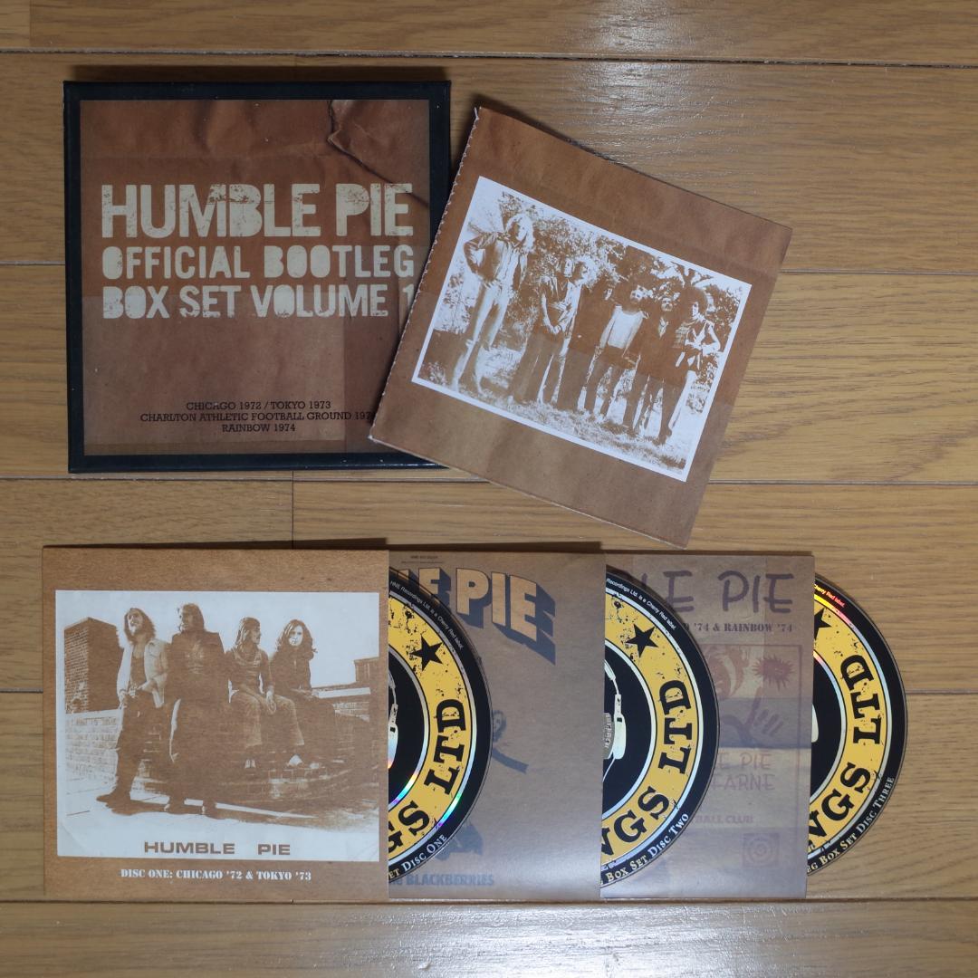 HUMBLE PIE OFFICIAL BOOTLEG BOX Vol.1～4