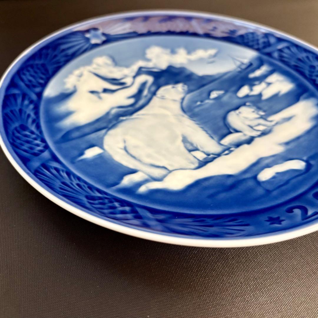 【未使用保管品】【ロイヤルコペンハーゲン】イヤープレート 2010 飾り皿 絵皿