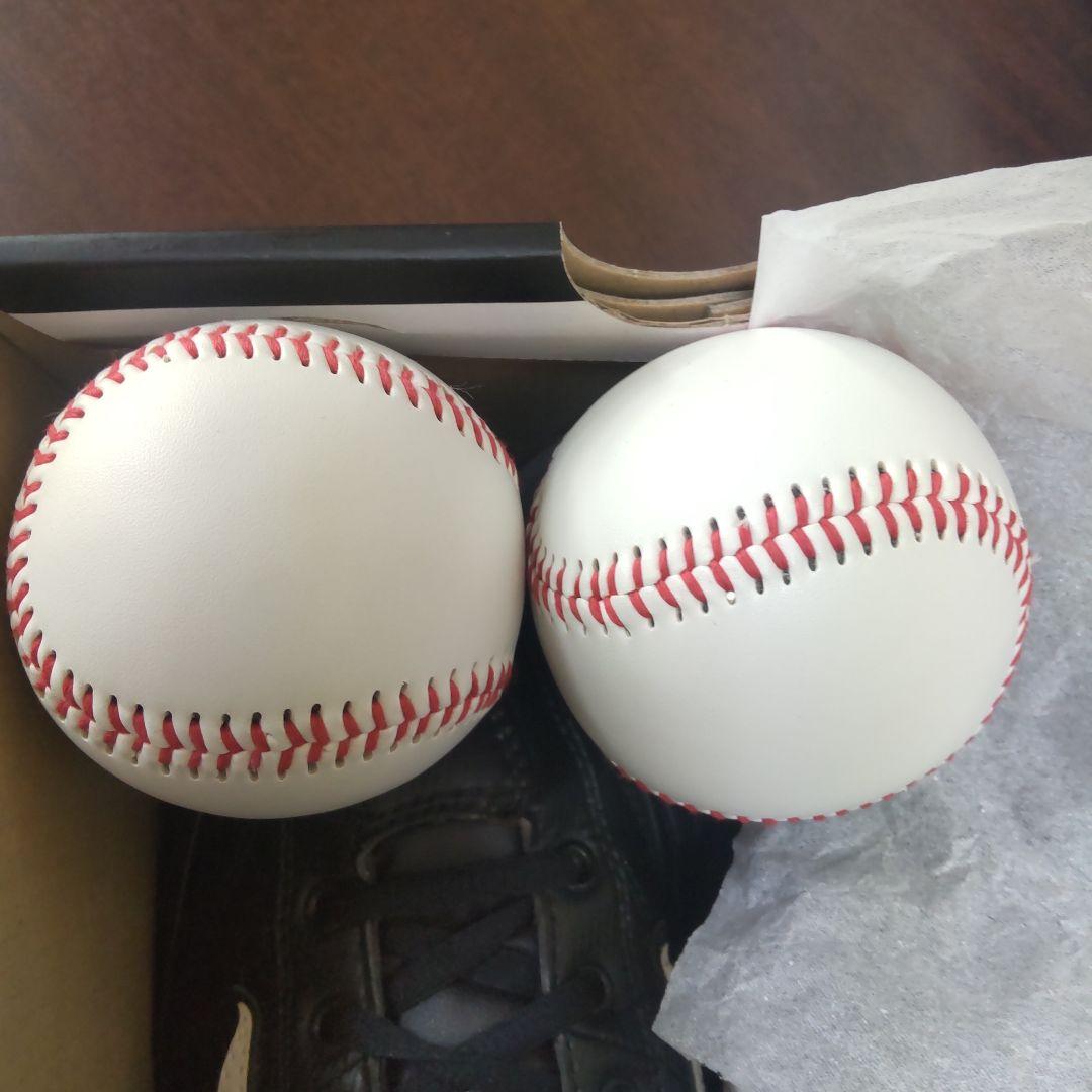 Mizuno スポーツシューズ 黒 スパイクシューズソフト用グローブボールセット