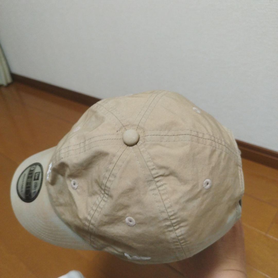 フェードあり　ニューエラ　ヤンキース　ベージュ　9THIRTY