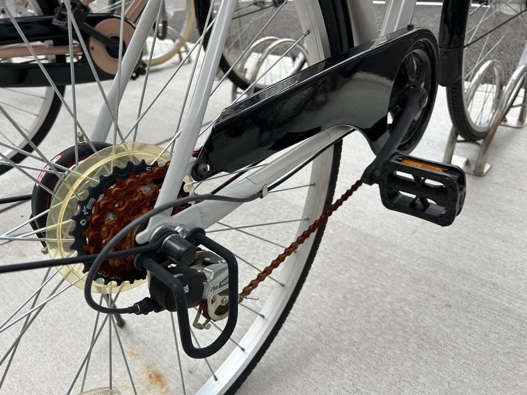 【現地引取】マンドリン シティサイクル27号 6段ギア