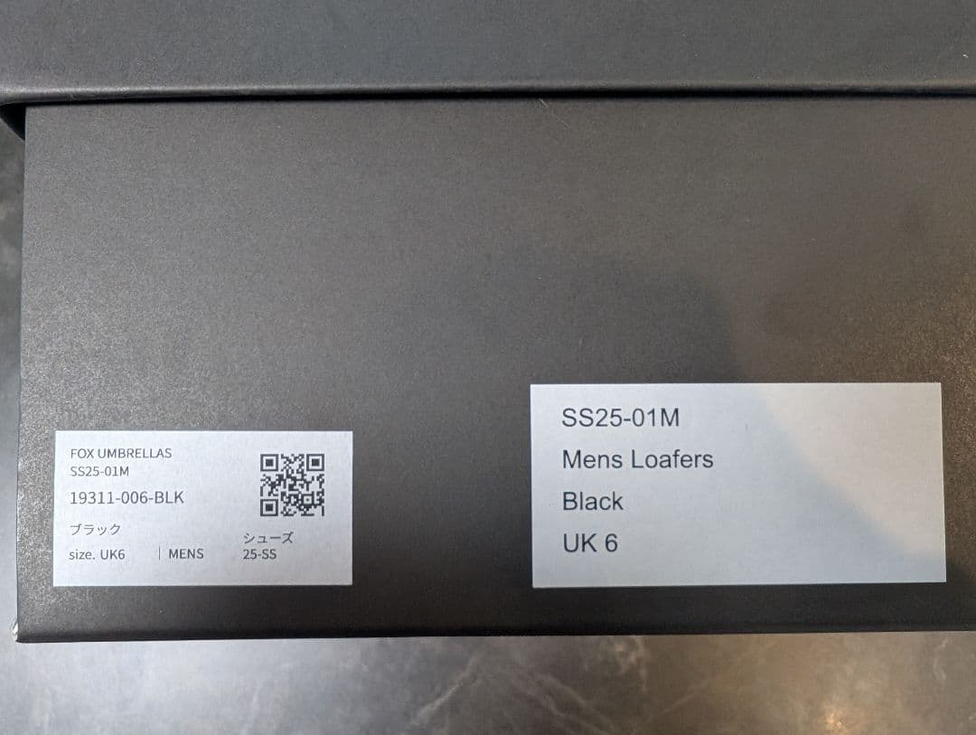 【極美品】FOX UMBRELLAS（フォックスアンブレラズ） ローファー