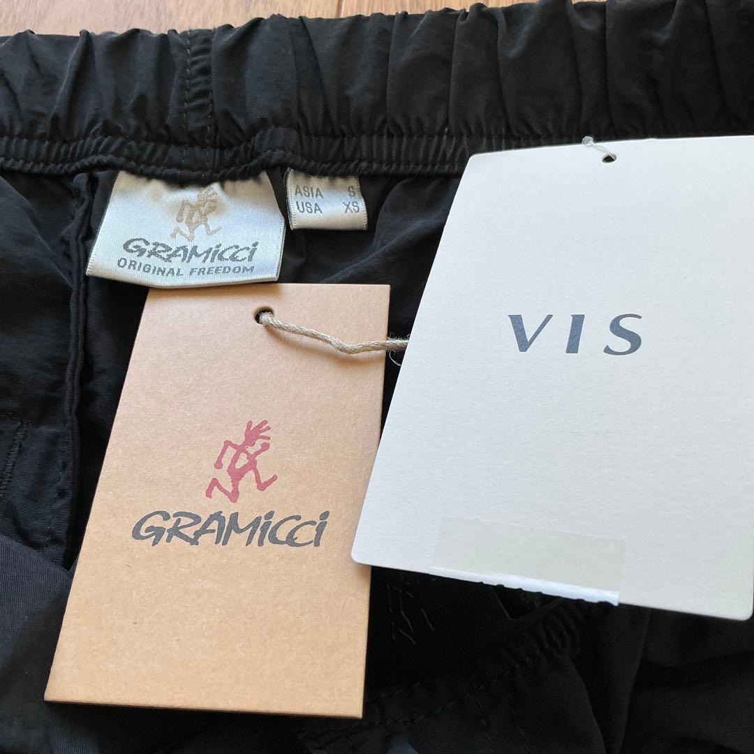 新品！未使用！GRAMICCIグラミチVIS別注ビッグポケットカーゴPT 黒　S
