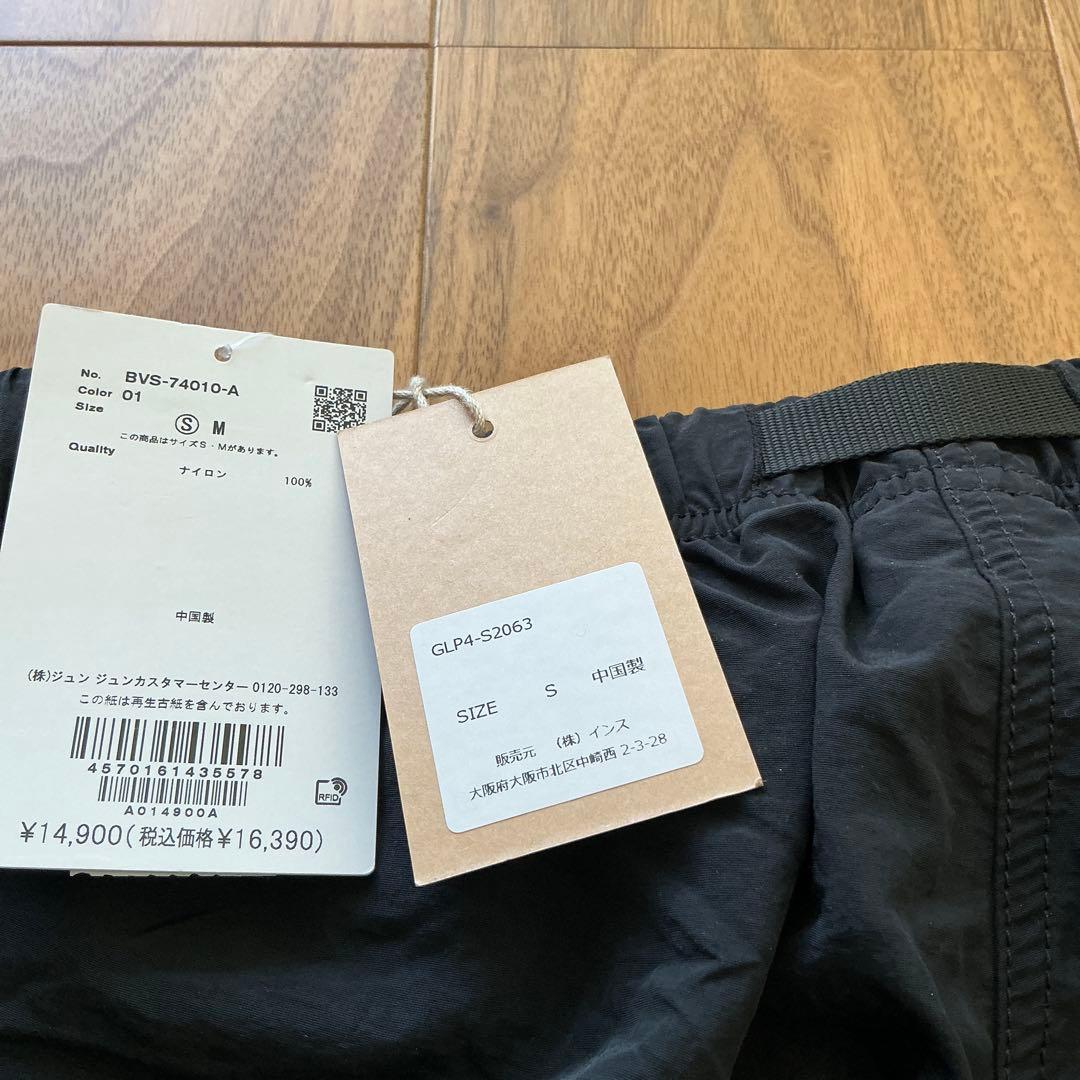 新品！未使用！GRAMICCIグラミチVIS別注ビッグポケットカーゴPT 黒　S