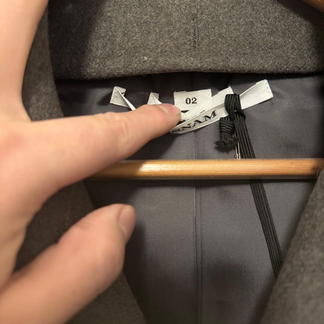 N*B様 試着程度　ANSNAM 最新　トレンチコート 25aw 02 M Lサ