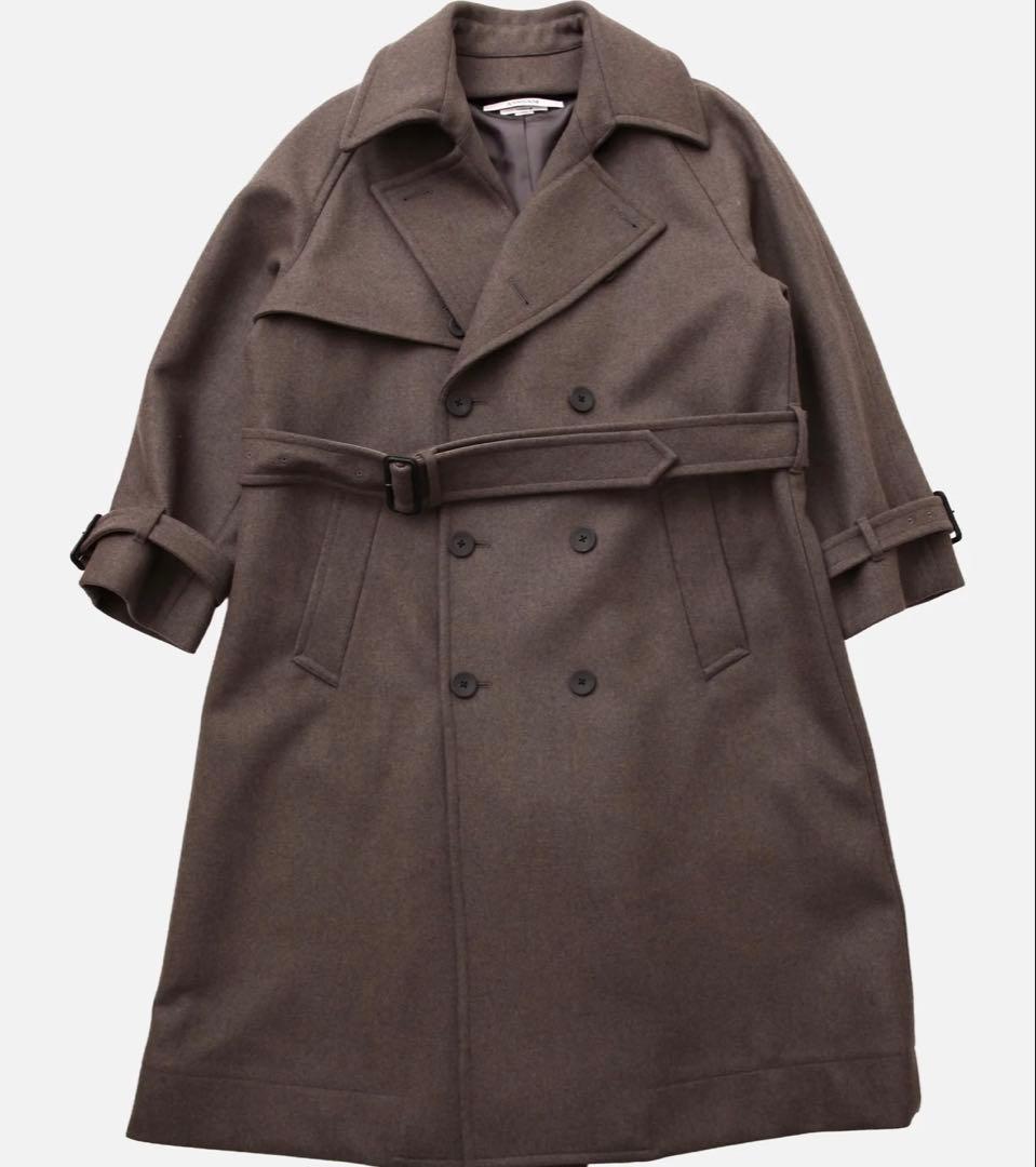 N*B様 試着程度　ANSNAM 最新　トレンチコート 25aw 02 M Lサ