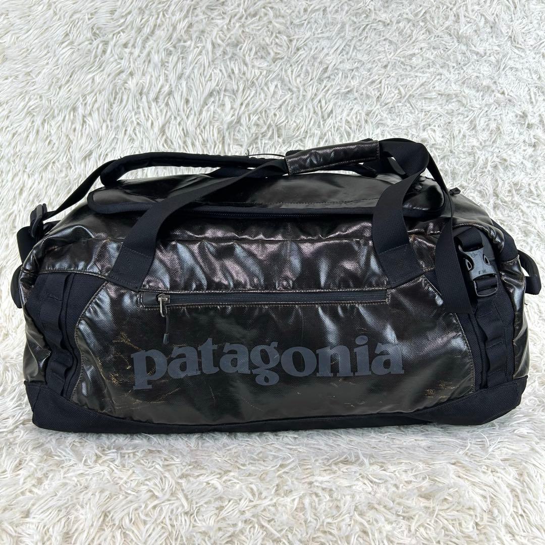 patagonia 2WAY ボストンバッグ ダッフル ブラックホール 60L