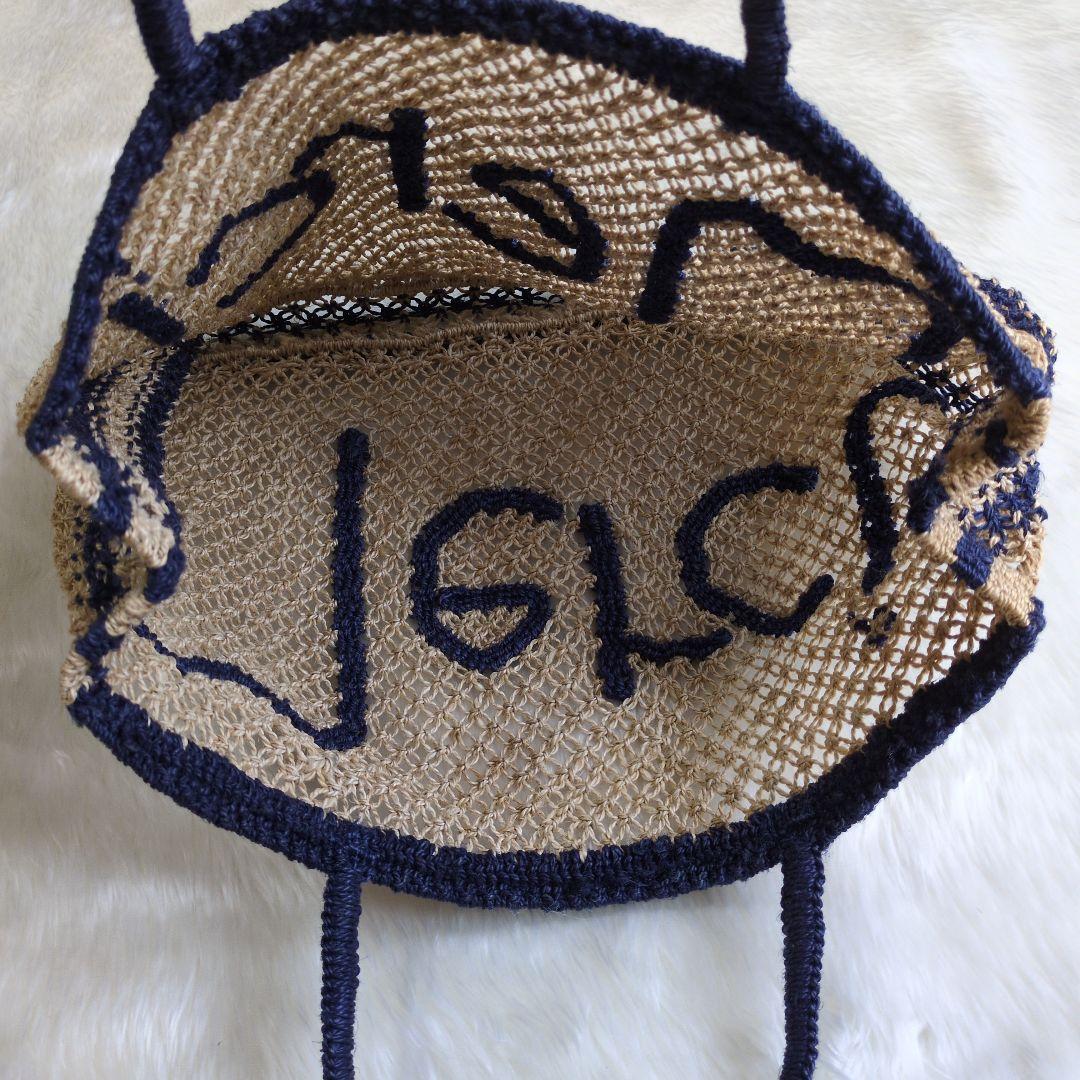 ♡the Jacksons♡　人気商品　 メッセージ刺繍 かごバッグ