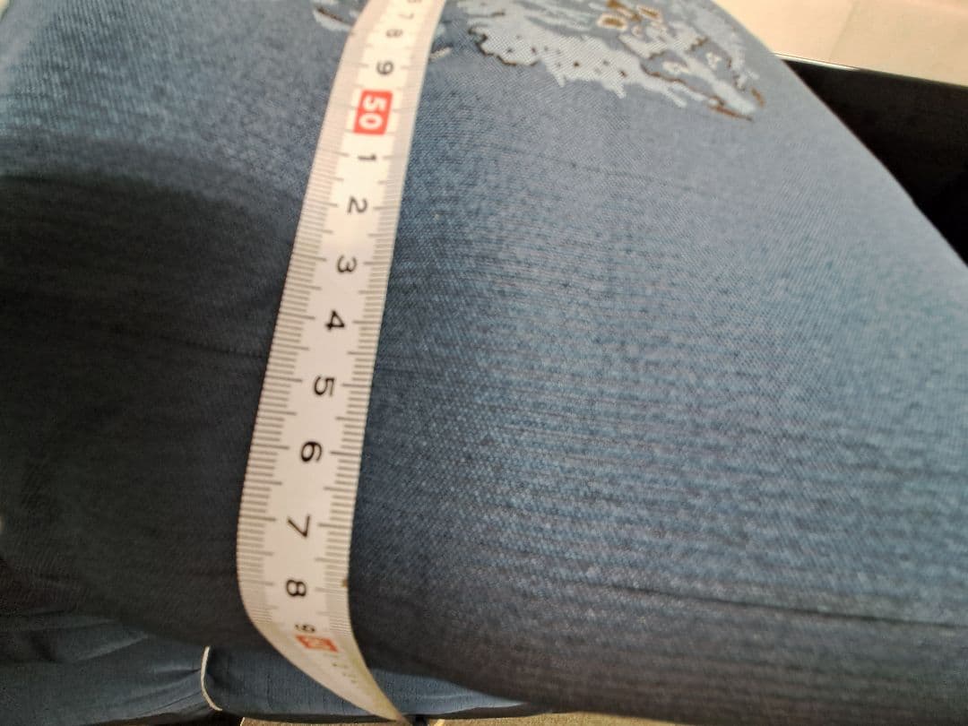 さらにさらに値下げ　ダークブルー座布団　和式　座敷　未使用　9枚