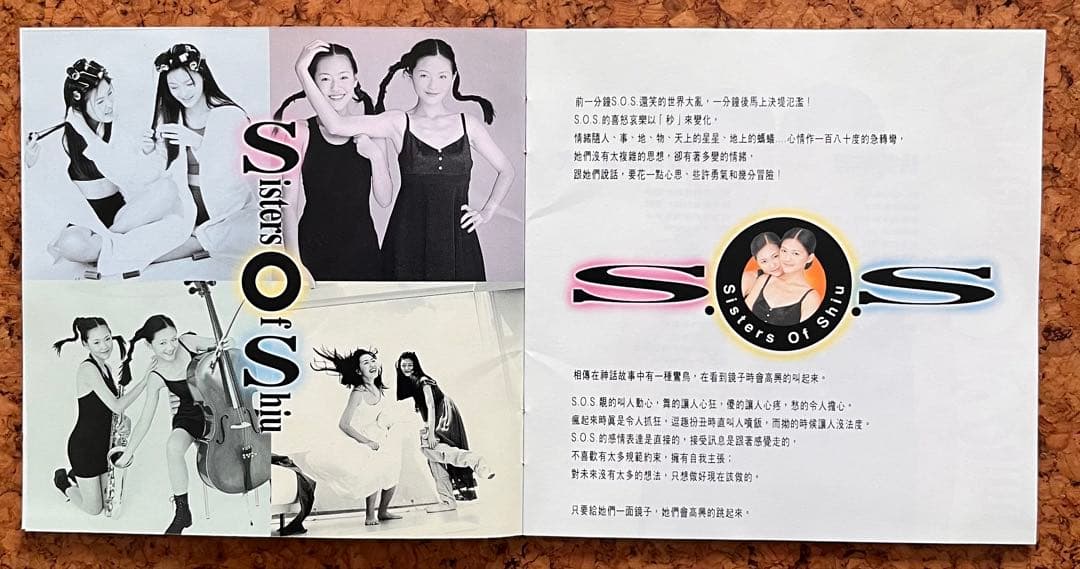 台湾アイドル徐姉妹Sisters Of Shiu 日本デビューCD「佔領年輕」