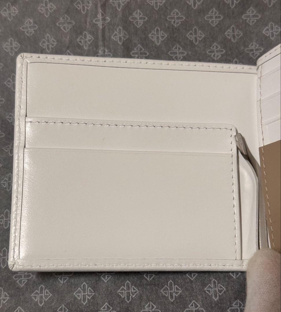 S*n様 【新品】 エッティンガー マネークリップ (小銭入れ有) ホワイトカー