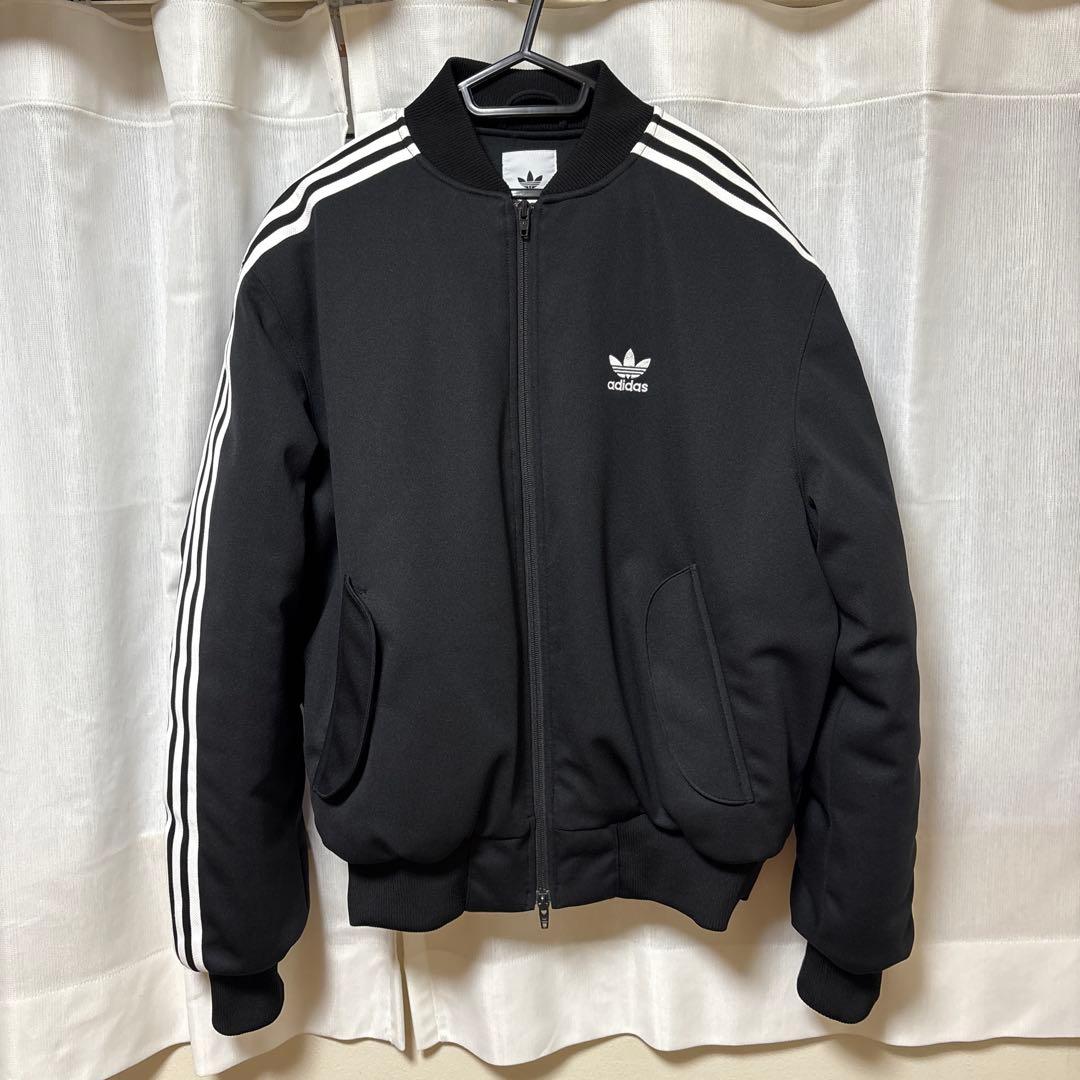adidas PADDED MA1 JACKET ブラック Lサイズ