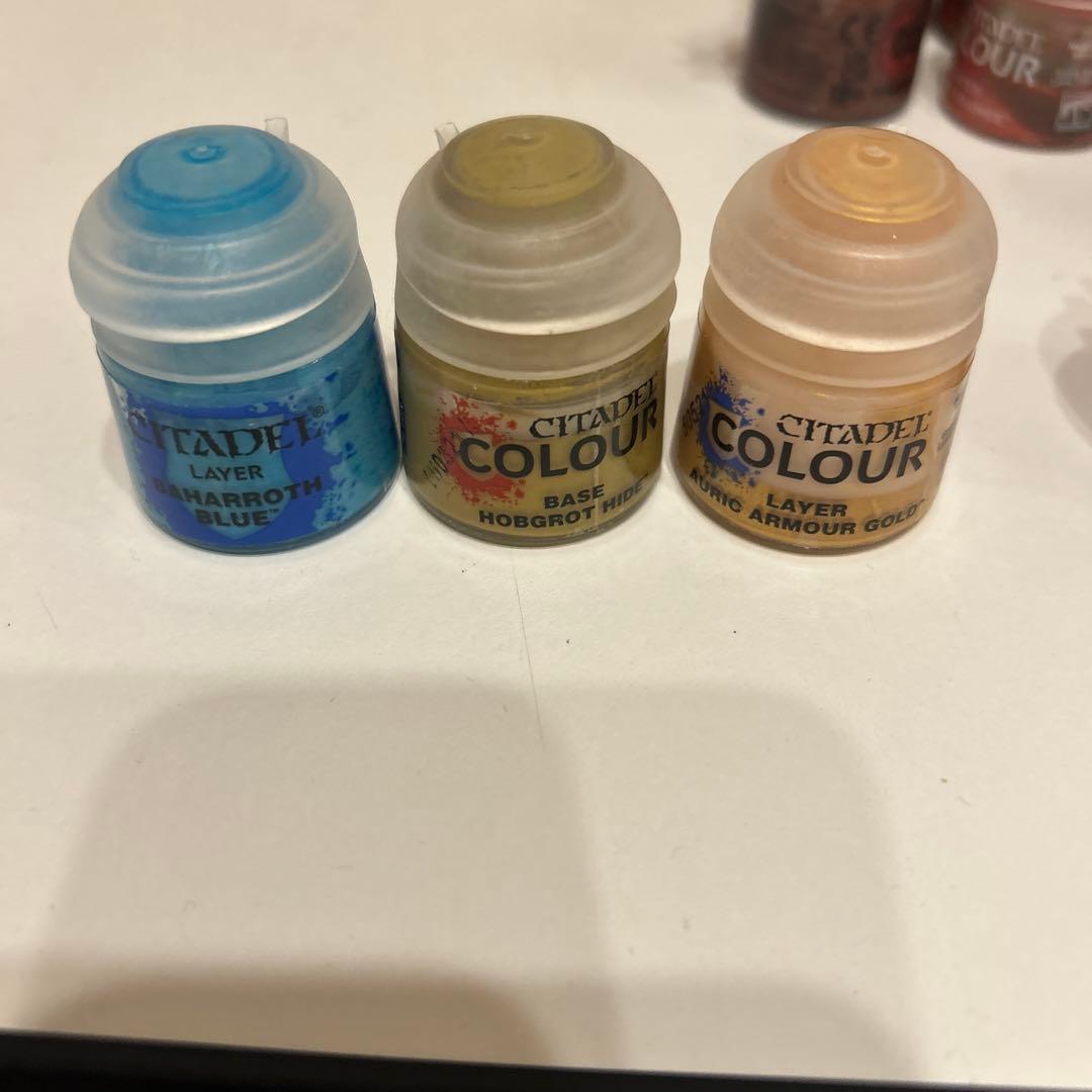 シタデルカラー16個新品、ウォーターポット　 筆セット