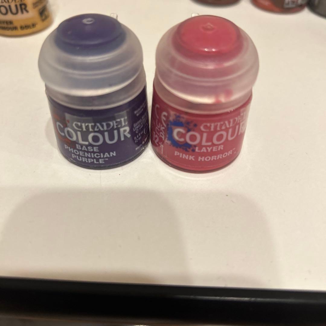 シタデルカラー16個新品、ウォーターポット　 筆セット