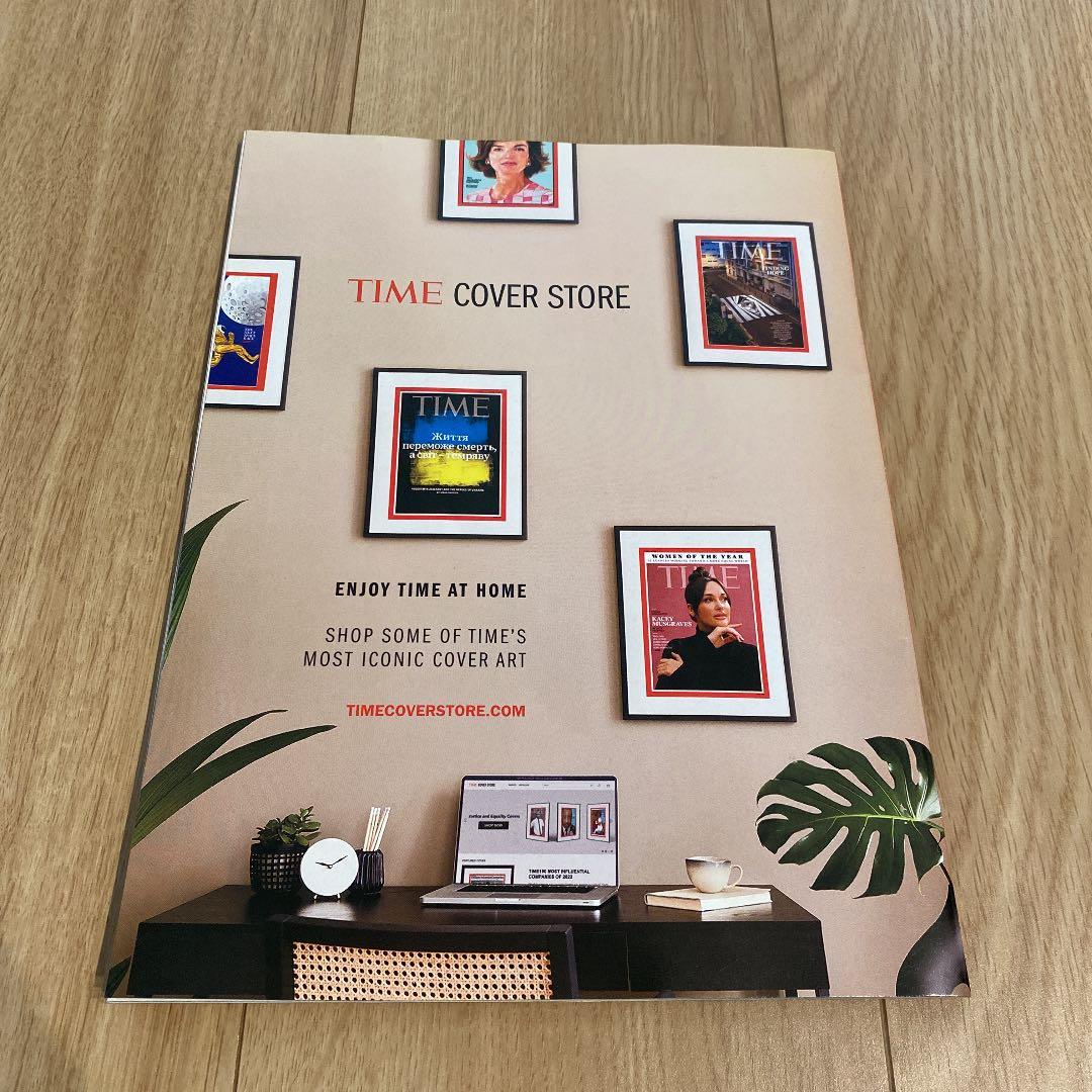 【新品未使用】タイム誌　バーコードステッカー付き