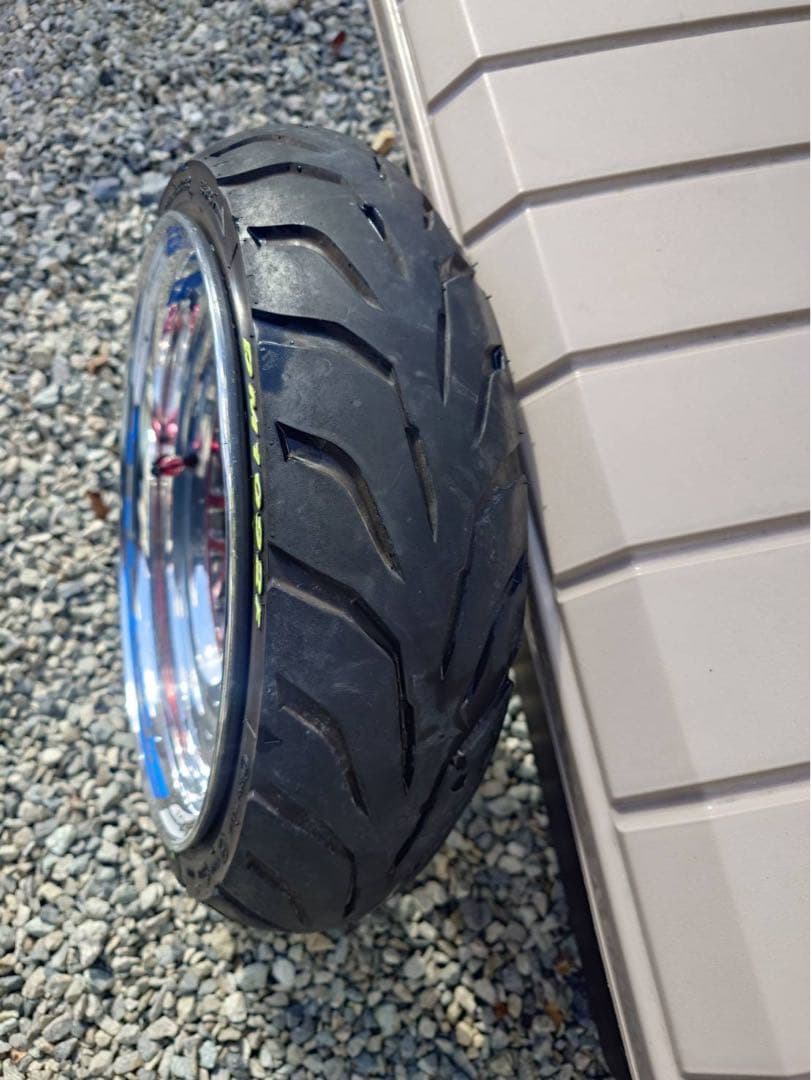 ズーマー FLP製USホイール前後タイヤセット