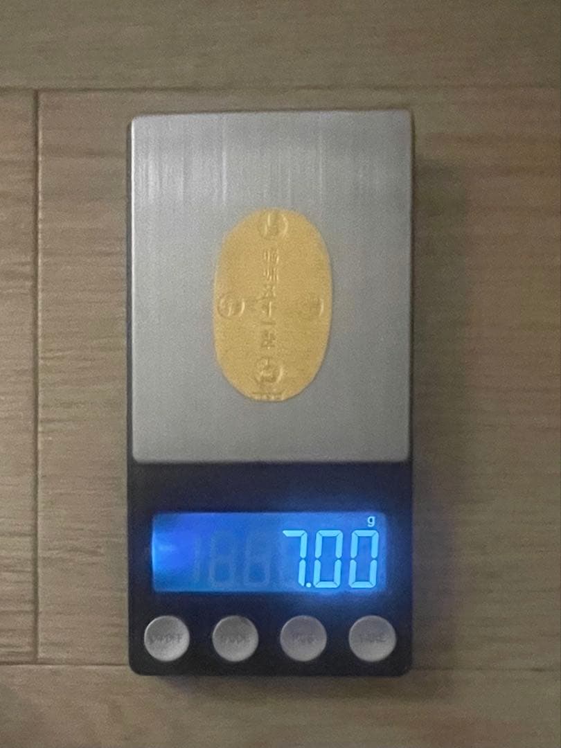 天皇陛下在位50周年記念　小判　純金　7g k24