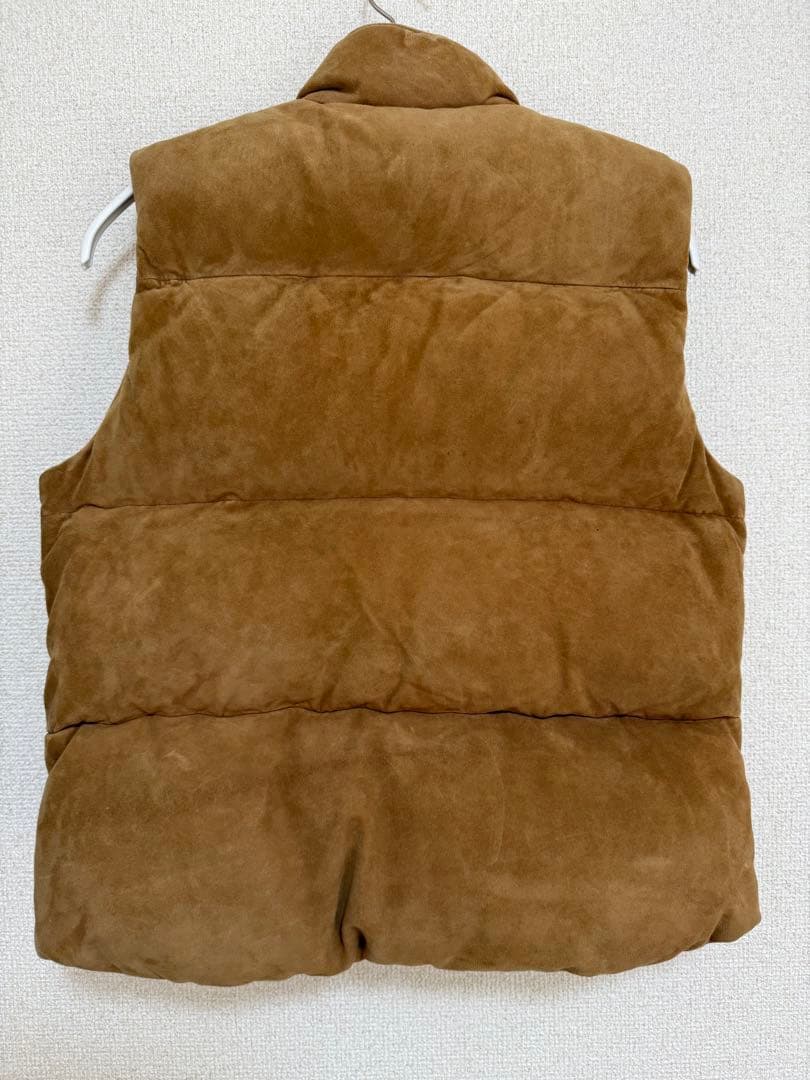 ラルフローレンスポーツ　レザーダウンベスト