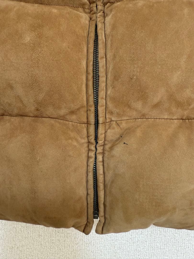 ラルフローレンスポーツ　レザーダウンベスト