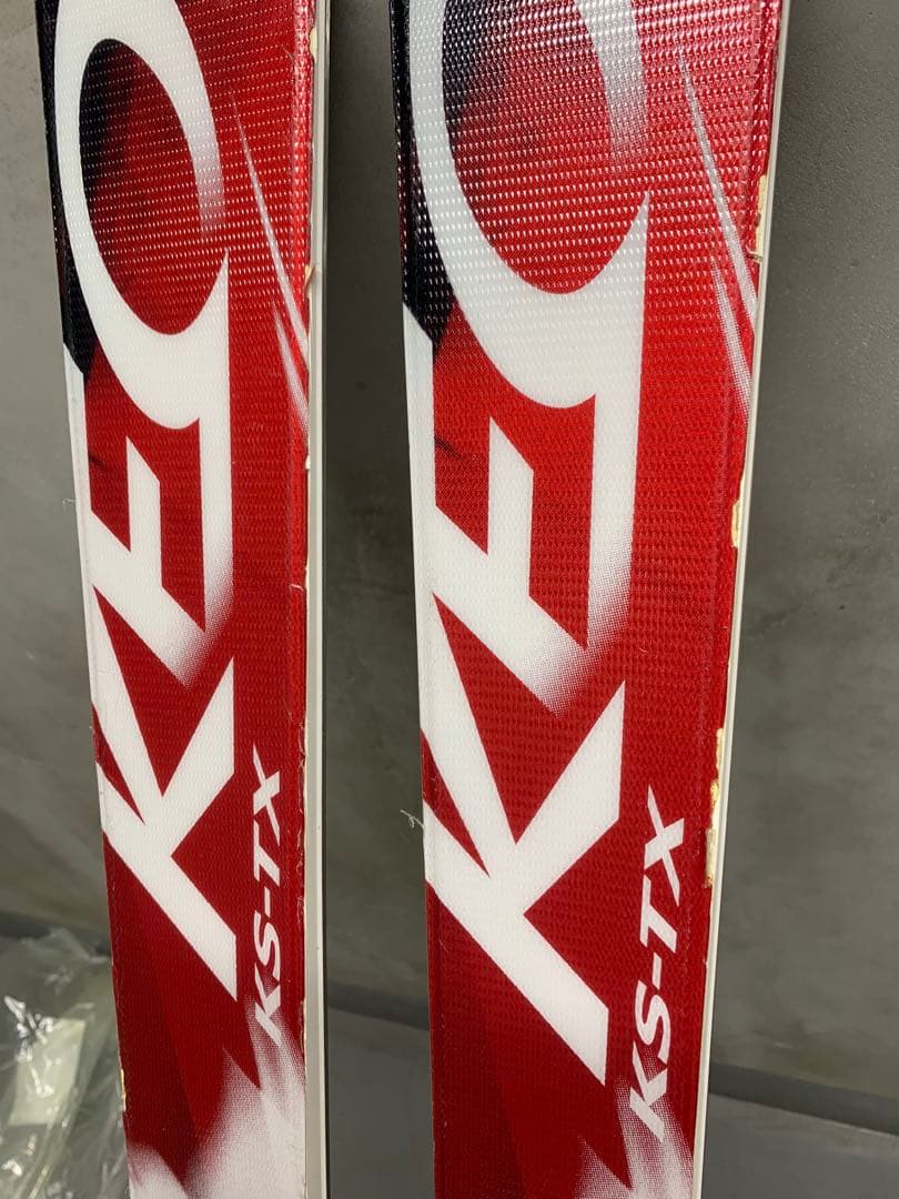 K2 KS-TX スキー板 赤色　155