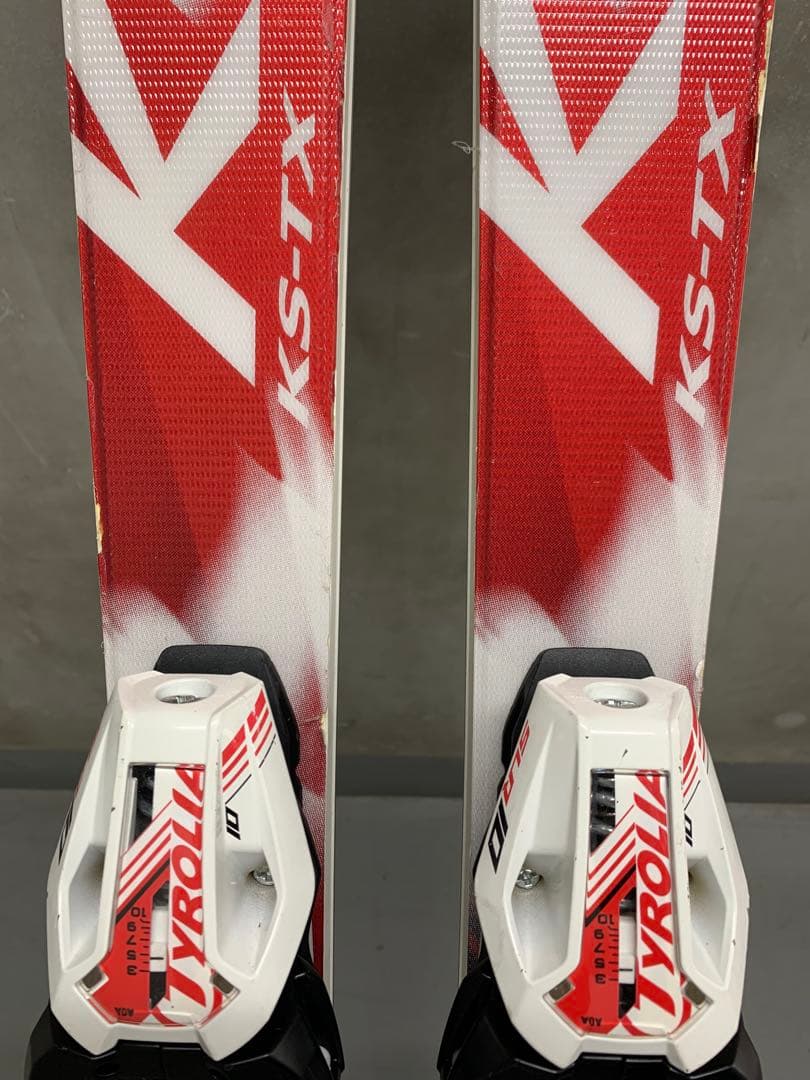 K2 KS-TX スキー板 赤色　155