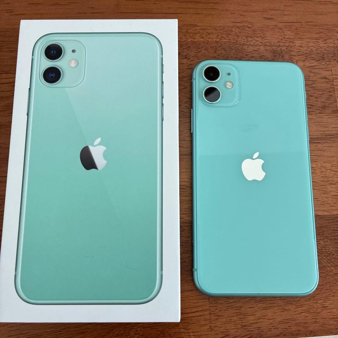 iPhone11 Green 128GB 本体