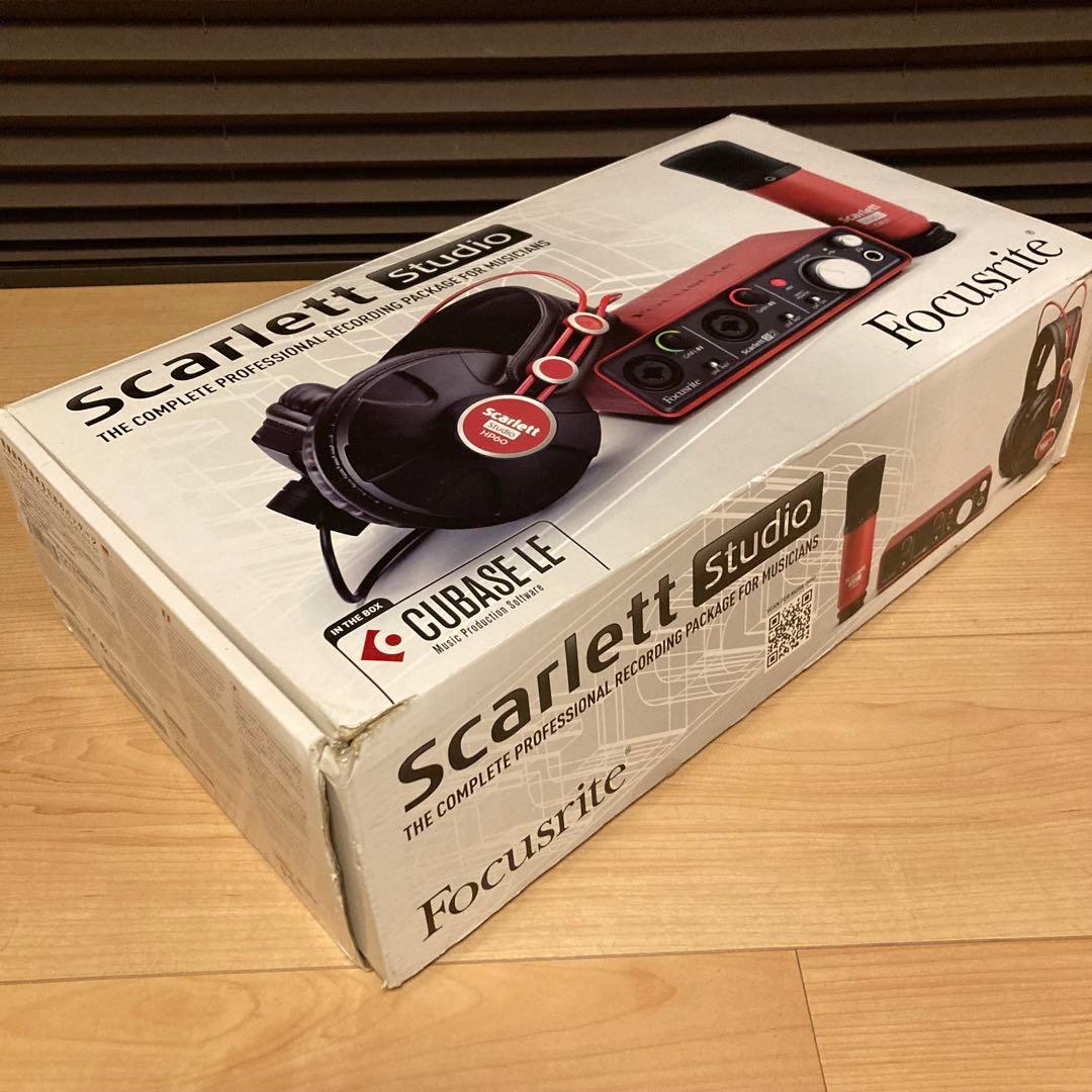 Focusrite Scarlett Studio オーディオインターフェース