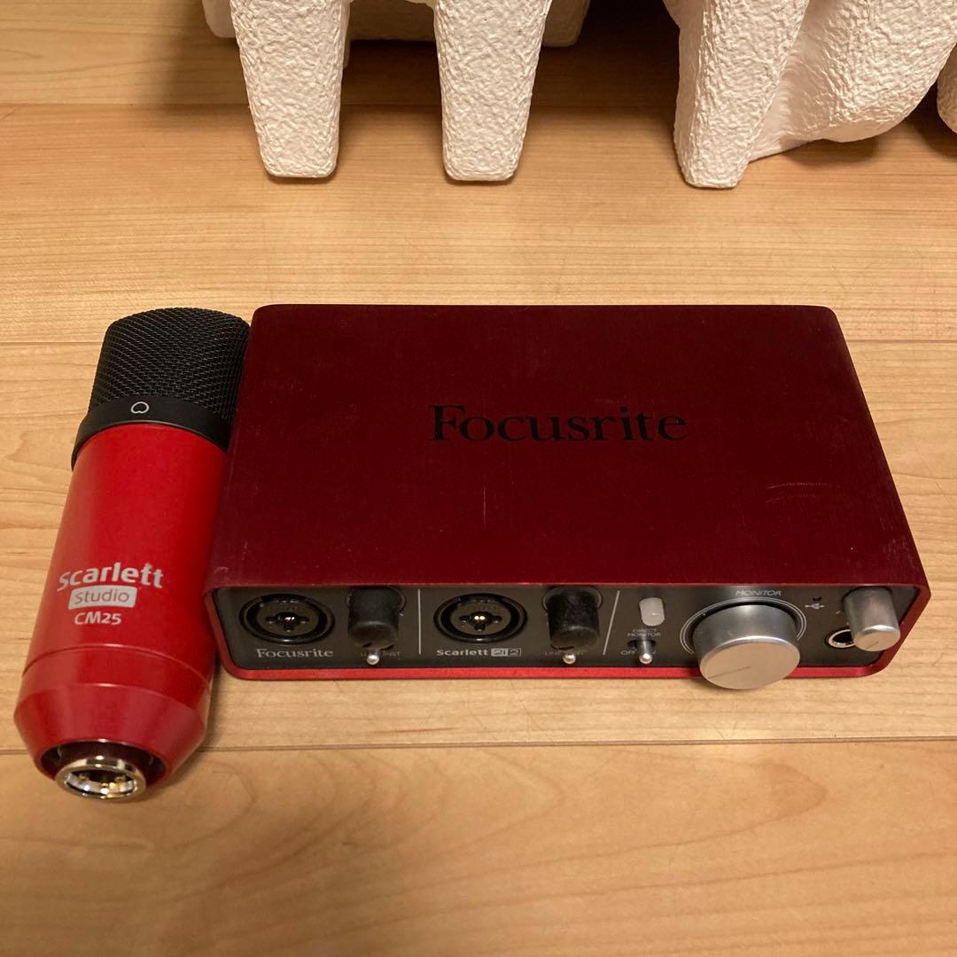 Focusrite Scarlett Studio オーディオインターフェース