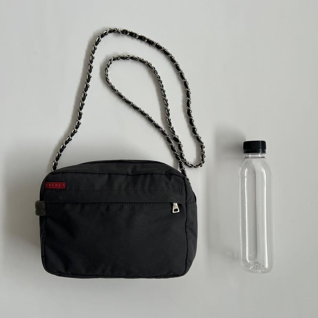 バッグ PRADA SPORT NYLON CHAIN SHOULDER BAG