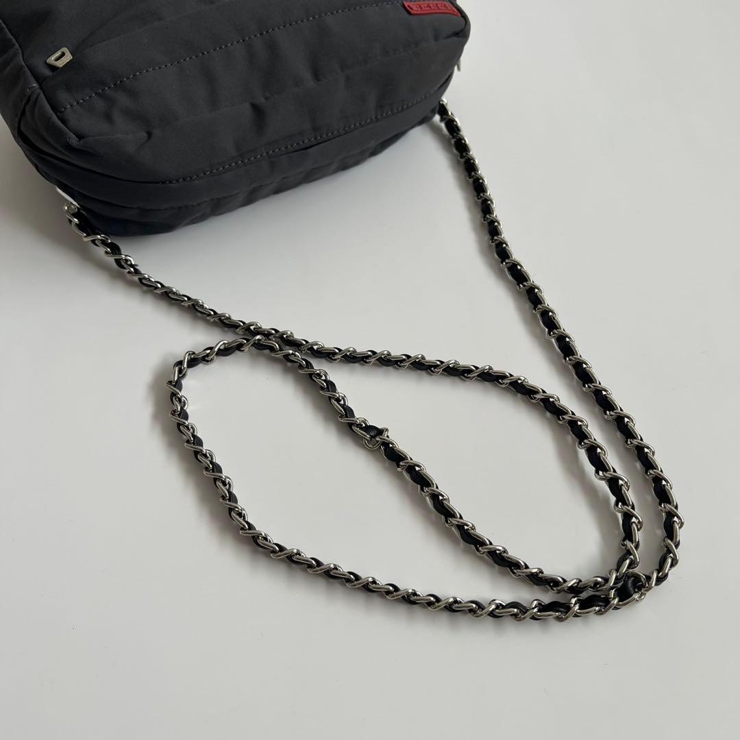 バッグ PRADA SPORT NYLON CHAIN SHOULDER BAG
