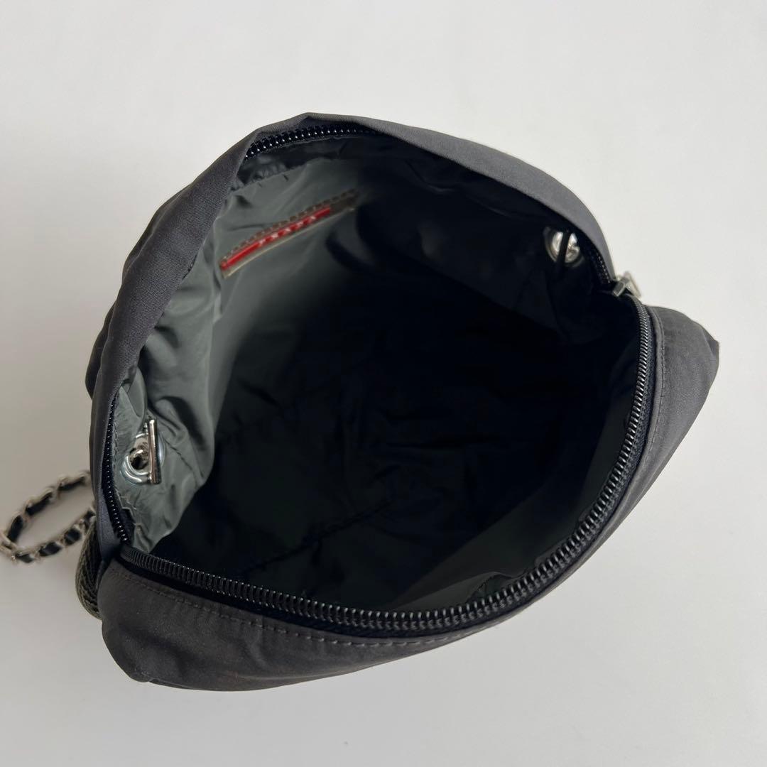 バッグ PRADA SPORT NYLON CHAIN SHOULDER BAG