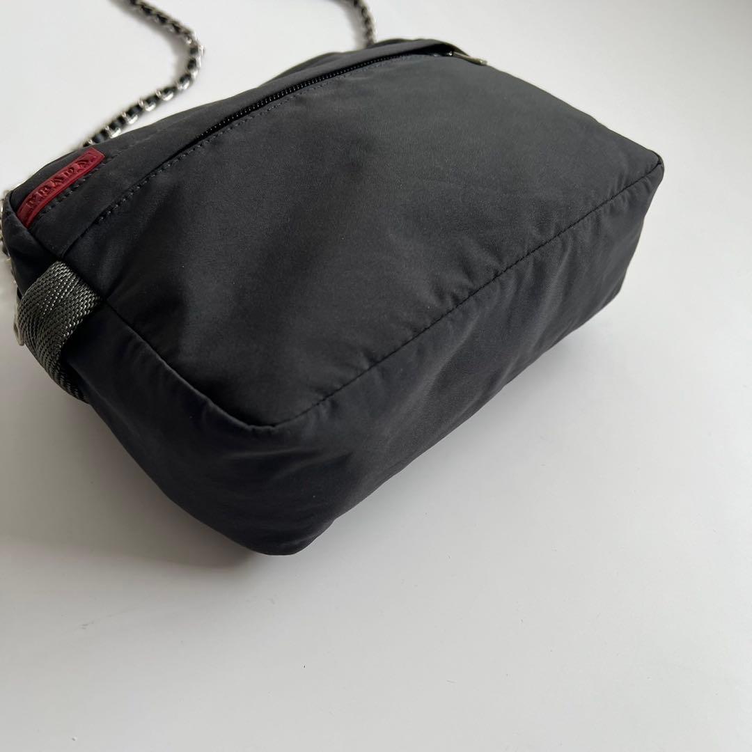 バッグ PRADA SPORT NYLON CHAIN SHOULDER BAG