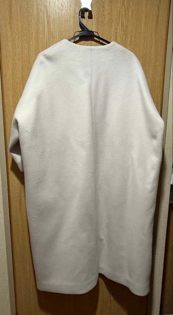 『2/1限定価格』TSURU by ツルバイマリコオイカワロングコート ホワイト