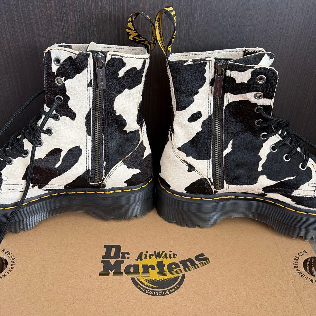 Dr.Martens Jadonカウプリント　厚底ブーツ26.5〜27.0 美品