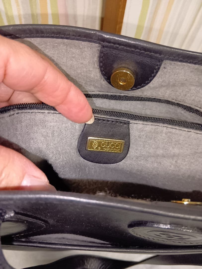 GUCCI マイクロGGトートバッグ