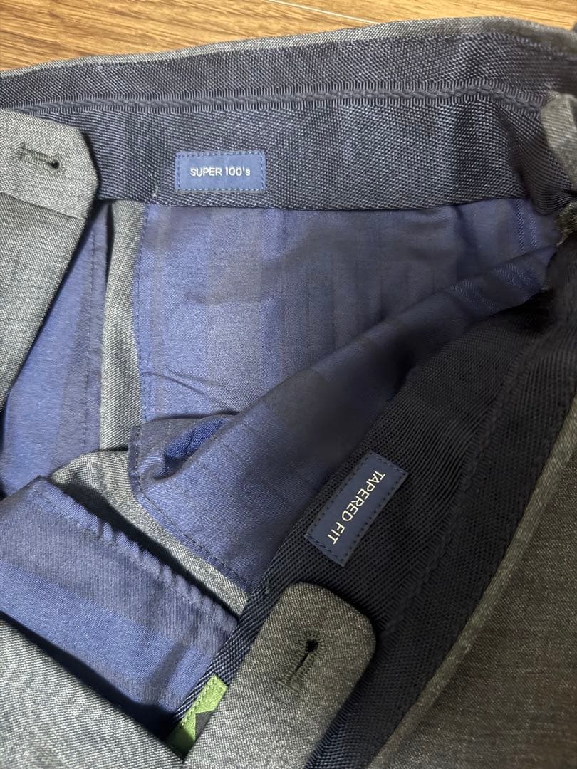 【S.I】INCOTEX テーパードフィット スラックス 50サイズ67型