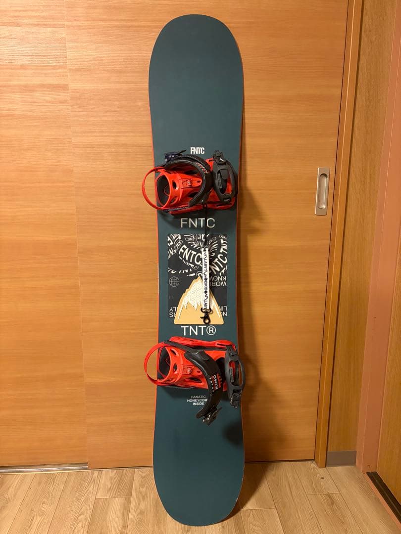 TNT® FNTC スノーボード バインディング付き　150cm
