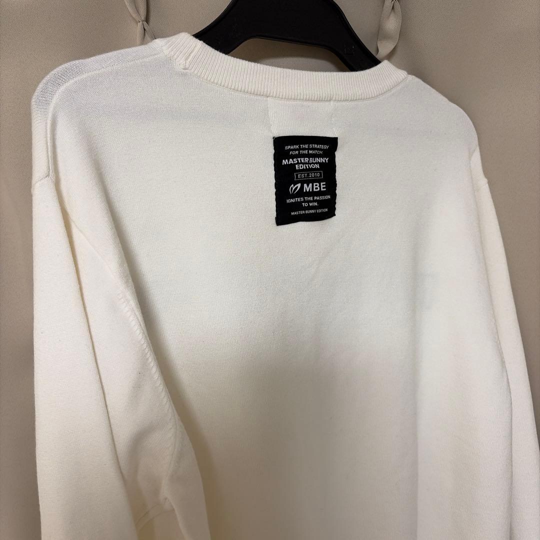 マスターバニー　ゴルフ　サイズ4 ホワイト　ニット