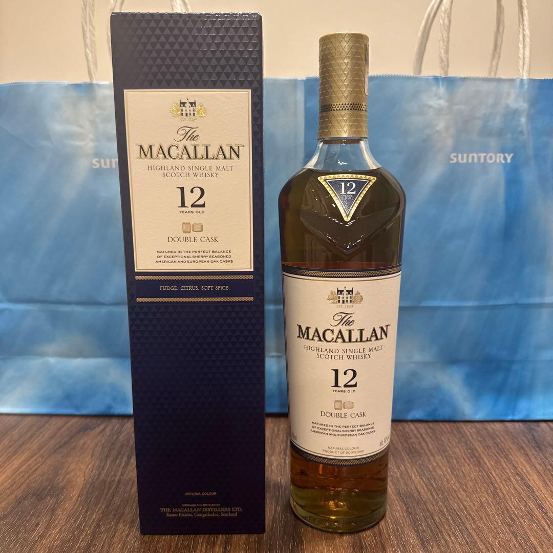 ウイスキー The Macallan 12 Year Old DoubleCask700ml