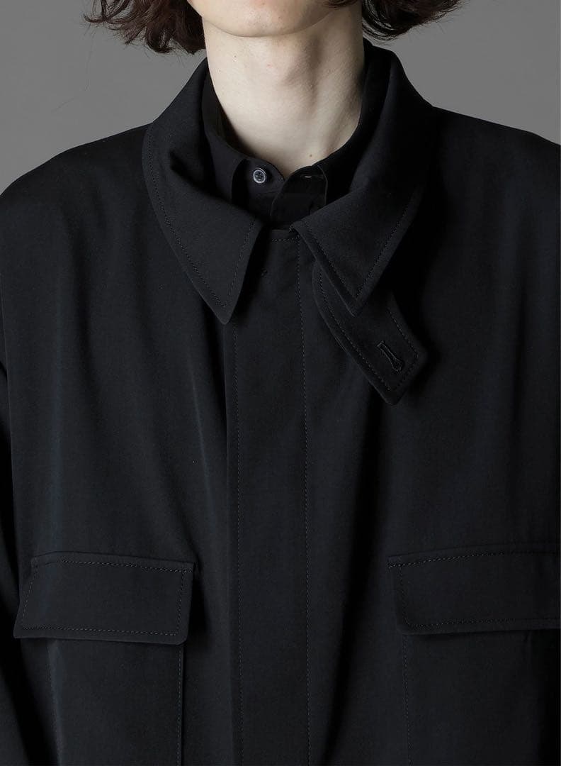 【美品】Ground Y ステンカラーコート 定価115,000円タグ付2025