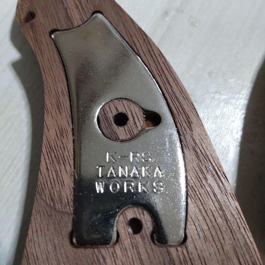 タナカ +ウェイトグリップ ウォールナット Kフレームスクエアバット用