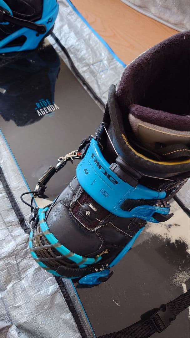 HEAD ブーツ付き　RIDEスノーボードフルセット 156cm29cm