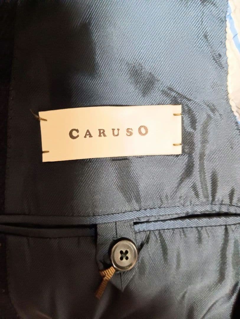 極美品　CARUSO　ビームスF別注　カルーゾ チェスターコート