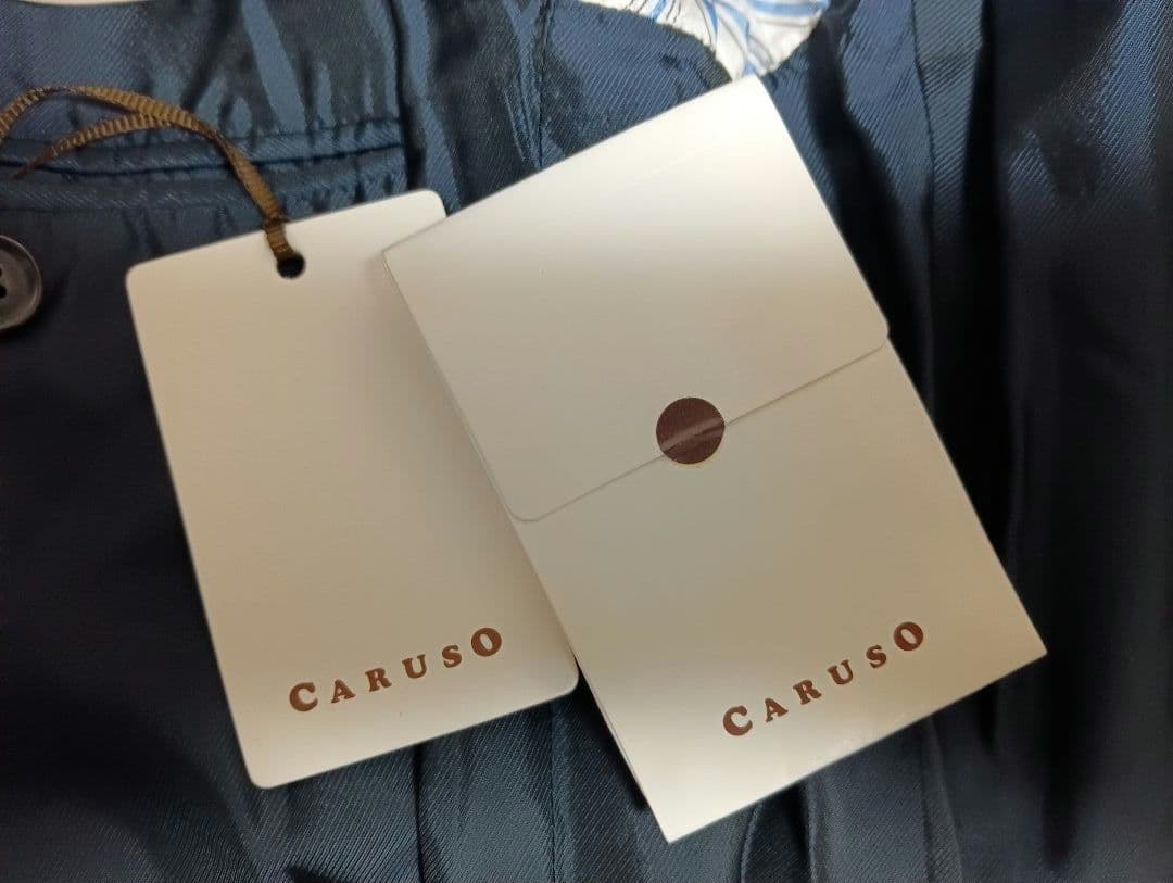 極美品　CARUSO　ビームスF別注　カルーゾ チェスターコート