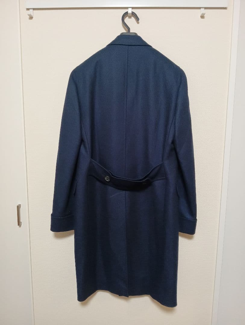 極美品　CARUSO　ビームスF別注　カルーゾ チェスターコート