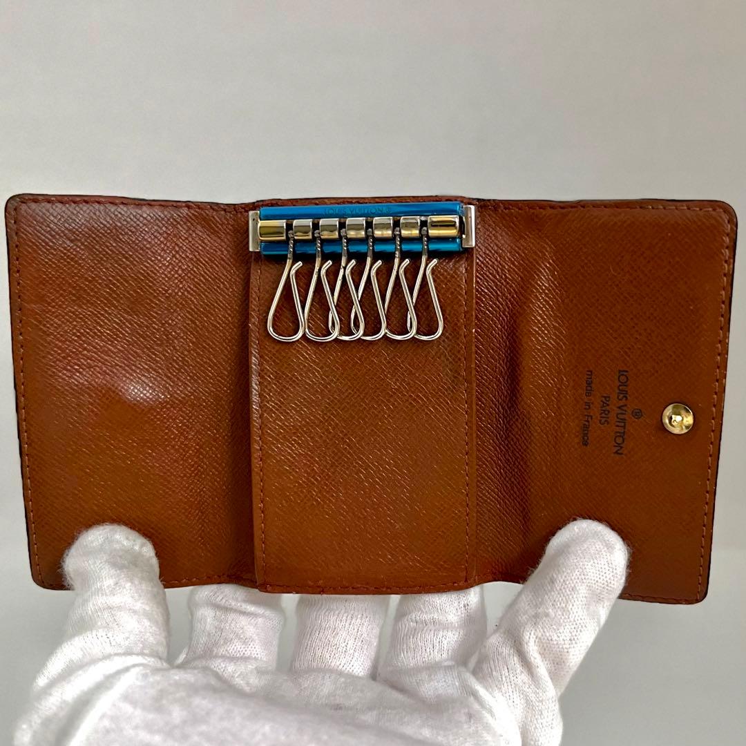 【未使用に近い】ルイヴィトン　ミュレティクレ6 モノグラム　キーケース