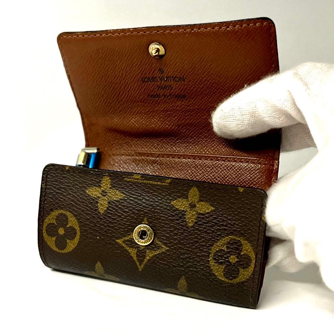 【未使用に近い】ルイヴィトン　ミュレティクレ6 モノグラム　キーケース